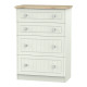 Palermo 4 Drawer Deep Chest